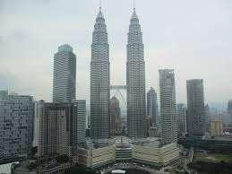 Twin Towers in Kuala Lumpur Below are the Lancet arches and