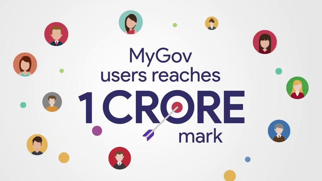 MyGov reaches 1 crore registered users