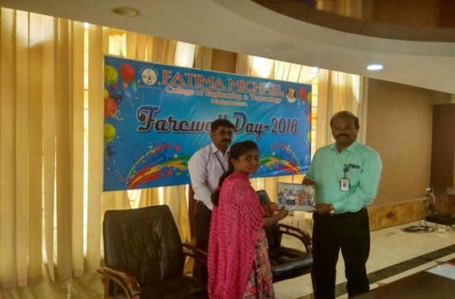 FAREWELL DAY Farewell Day for Department of CSE and ECE was celebrated on 2 nd April Juniors presented memento to their seniors and shared their memories and valuable moments of our staff and
