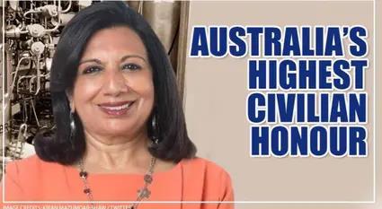 Who is awarded with highest civil honour of Australia / ऑस ट