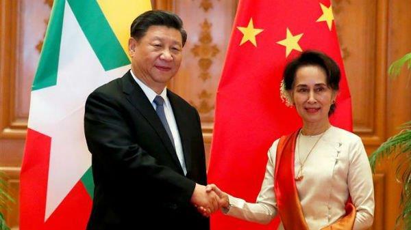 Myanmar and China signed 33 bilateral.