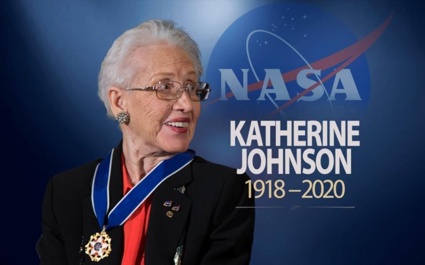 American mathematician Katherine Johnson passed away on February 24, 2020 at the age of 101.