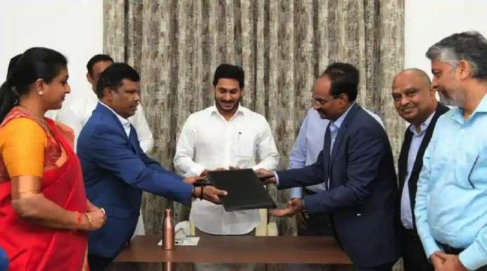 The Andhra Pradesh government signed a concession agreement with GMR Airports Ltd for construction of a greenfield international airport at Bhogapuram in Vizianagaram district.