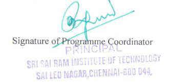2111, sairam@sairamit.edu.in, principal@sairamit.edu.in 2. Programme Location : Seminar Hall - Sri Sai Ram Institute of Technology, Sai leo nagar, West tambarm, Chennai -44, Tamil Nadu, India 3.