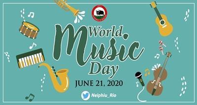 June 21 is celebrated as World Music Day