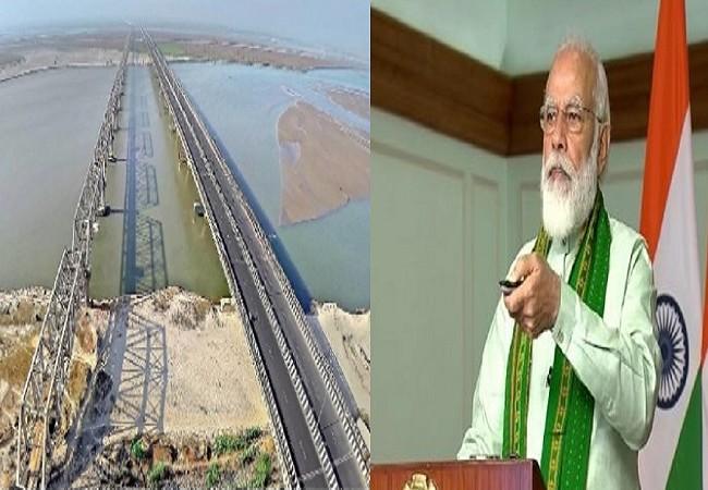 7.Kosi Rail Mahasetu : Bihar क स र ल मह स त : ब ह र Length : 1.9 km /लम ब ई : 1.