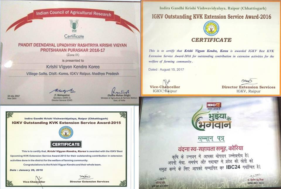 Programes Date Venue Dignitaries Manendragarh, MLA, Bharatpur Kisan Mela 01.07.2015 KVK, Salka Hon ble Governor, C.G. State Agri. Minister, (C.G.) MLA, Baikunthpur, MLA, Manendragarh, MLA, Bharatpur Kisan Mela 5.