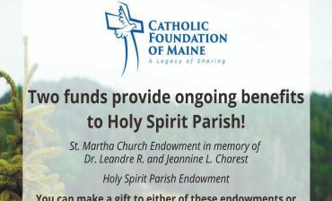 2020 H S P C A A O 22, 2020: Total $ 114,300 Goal $ 122,733 % Goal 93 % Holy Spirit Parish, we remain at 93%. 7% to go! We can do it! Thank you to all who have donated thus far!