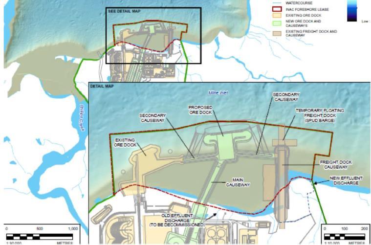 Port Construction Habitat Alteration ᑐᓚᑦᑕᕐᕕᒃ ᓴᓇᔭᐅᓂᖓ ᓇᔪᒐᕆᔭᐅᔪᑦ ᐊᓯᔾᔨᖅᑎᑕᐅᔾᔪᑎᖏᑦ Phase 2 Ore Dock Design Overview ᑐᒡᓕᕆᓕᖅᑕᖓᓂᐱᓕᕆᐅᖑᔪᖅ ᓴᕕᒃᓴᓕᕆᕕᒃ ᑐᓚᒃᑕᕐᕕᖓᓄᑦᑕᑯᔭᐅᕆᐊᒍᑎ Phased approach to