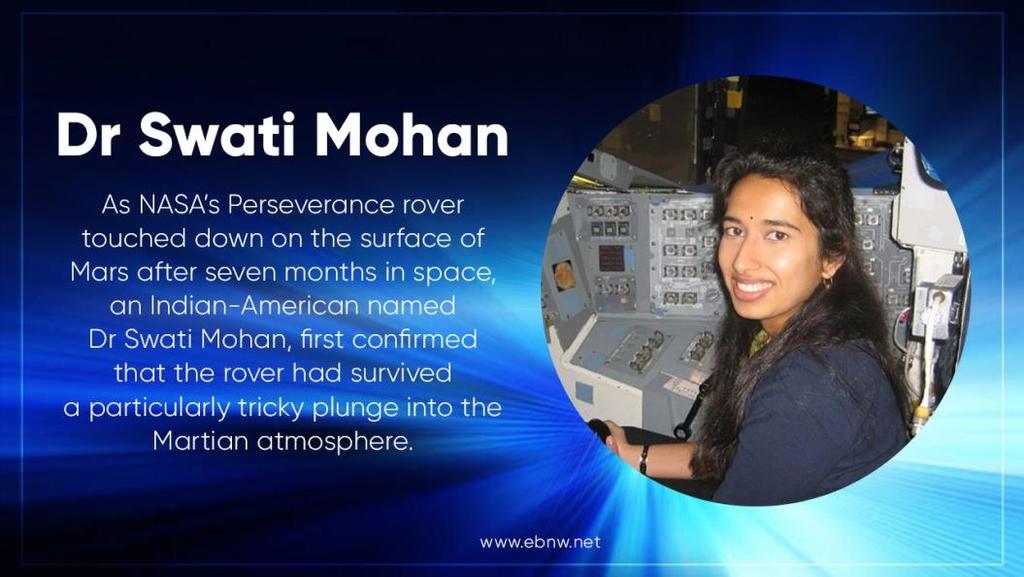 2.What is the name of the Indian American who led NASA's operation