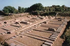 Granary : Largest in Mohenjo-Daro Harappa : 2 rows of 6