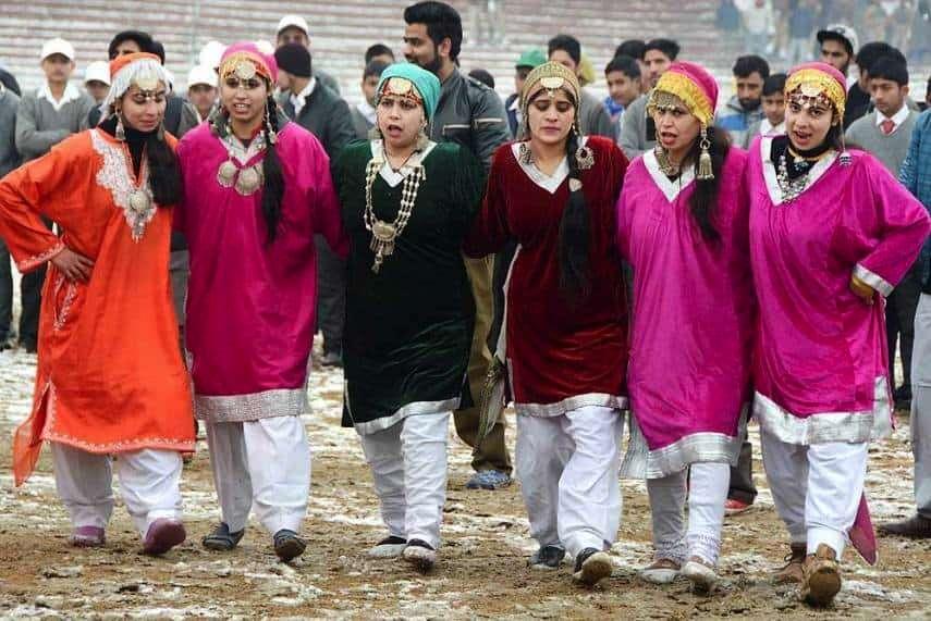 Dances of Jammu and Kashmir Kud Dance Dumhal Dance Rouf Dance Bhand