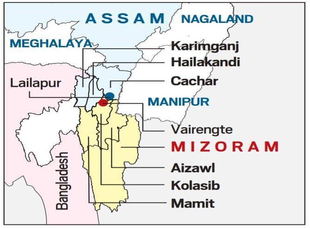 FOR MORE DISCOUNT VISIT www.mahendras.org & USE PROMO CODE E12330 Assam-Mizoram border dispute: Article in News What leads to these clashes?