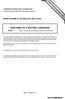 CAMBRIDGE INTERNATIONAL EXAMINATIONS International General Certificate of Secondary Education MARK SCHEME for the May/June 2013 series 0549 HINDI AS A