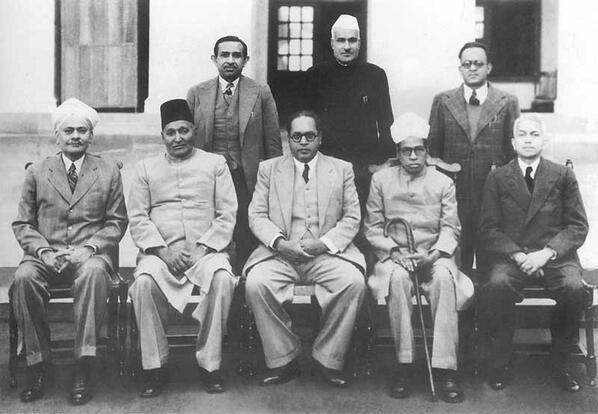10. Drafting committee On August 29, 1947, a Drafting committee of 7 members was set-up under the