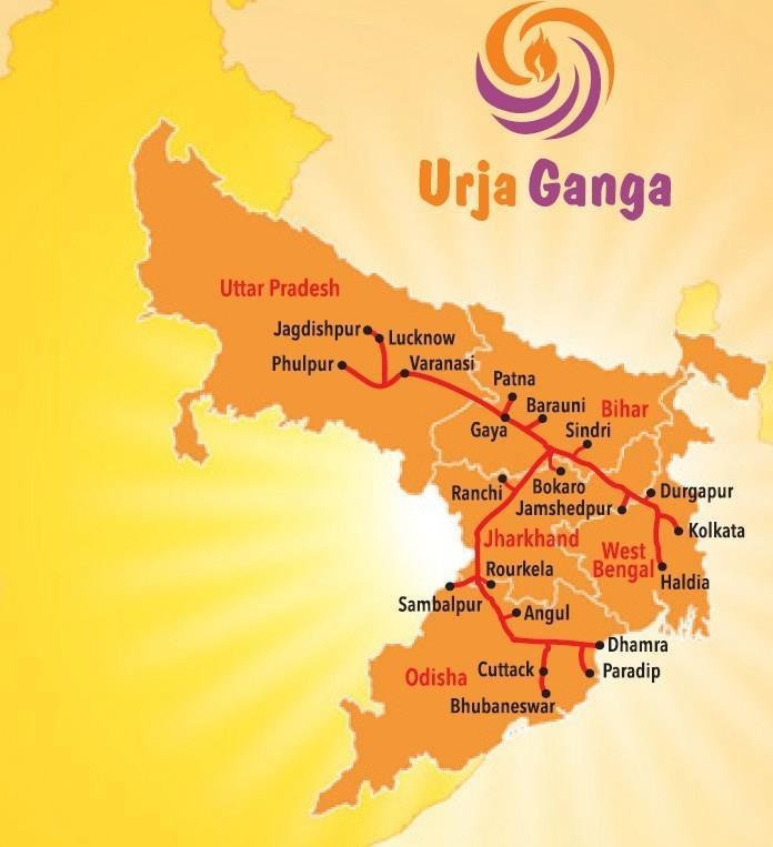 The Urja Ganga Project aims to provide piped cooking gas to residents of Varanasi and later to millions of people in states like Bihar,