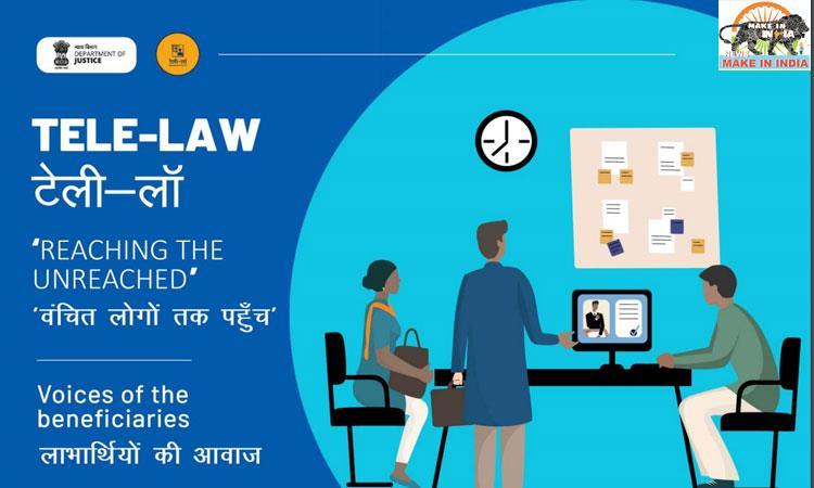 News Highlights Tele-Law programme The concept of Tele-Law is to facilitate delivery of legal advice through a panel of lawyers stationed at the state Legal Services Authorities (SALSA) and CSC.