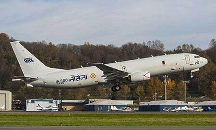 In a major boost to the Indian Navy's warfare capabilities, the ninth Boeing P-8I surveillance plane was delivered to it from the US at its naval airbase in Goa.