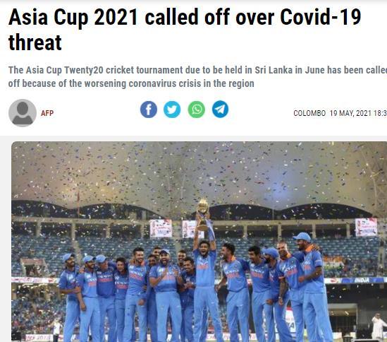8.The Asia Cup 2021 was canceled due to the threat of Kovid-19. In which country was it going to happen?