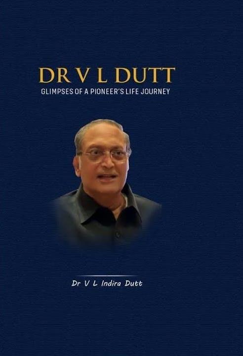 Vice President of India M Venkaiah Naidu launched the book titled Dr V L Dutt: Glimpses of a Pioneer s Life Journey authored by Dr V L Indira Dutt, Chairperson and Managing Director of KCP Group,