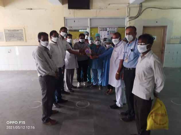 Health & Sanitization Inception of 60 Bed Covid Ward Facility in Ajmer