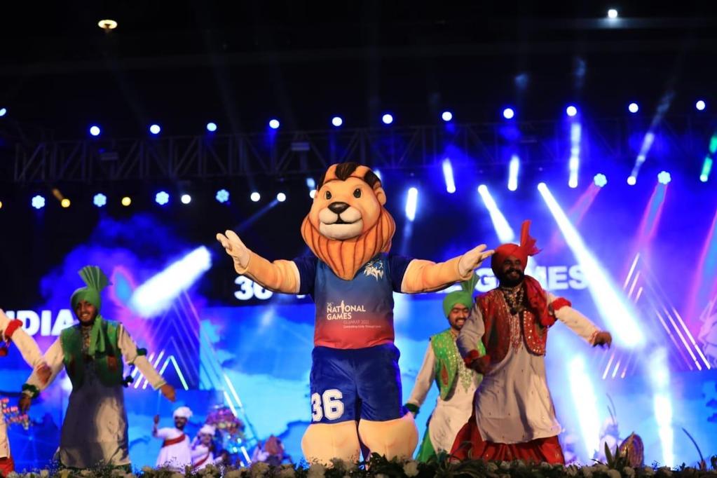 Union Home Minister Amit Shah launches mascot & anthem for 36th National Games in