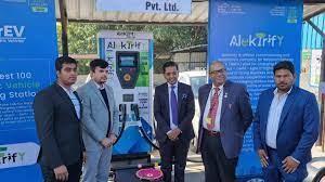 India s largest EV (Electric Vehicle) charging station has been inaugurated in