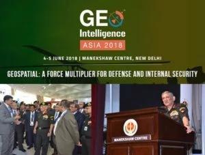 भ रत न जय -इ ट लजस (ब ) ए शय 2018 क म जब न क - Image of India Hosted Geo-Intelligence Asia 2018 जय -इ ट लजस ए शय 2018 क रहव स रण जस स चन ण ल मह नद श लय क स थ जय टयल (भ - थ नक) म डय (स च र म म) और स च