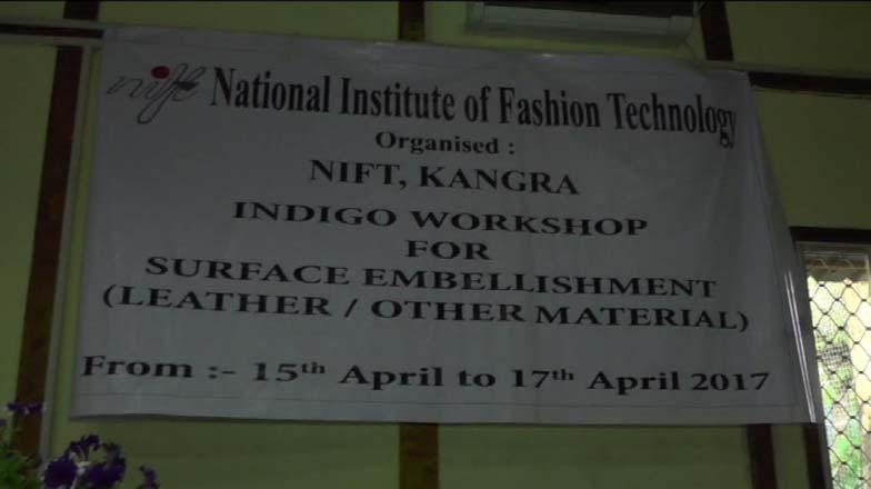 3- Exhibition on Leather product inspired by Indigo (Date 18 04 2017: fnukad 16-04-2017 ls 17-04-2017 dks