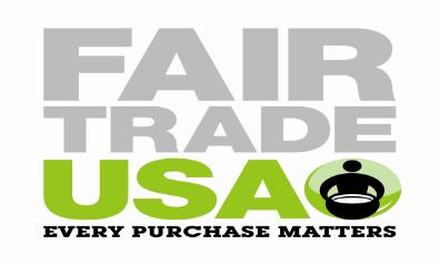 फ यर ट र ड य.एस.ए. (Fair Trade USA) वस त र और घर ल स म न क ललए फ क टर म नक.