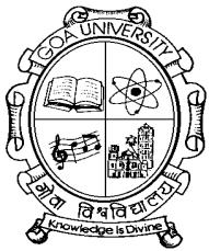 GOA UNIVERSITY P.O. Goa University, Taleigao Plateau, Goa 403 206, India Syllabus of B.A. (HINDI) Programme For the academic year 2012-13 A brief description of the course Purpose The Hindi Syllabus