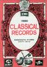 Bk E HMV Classical Records Catalogue